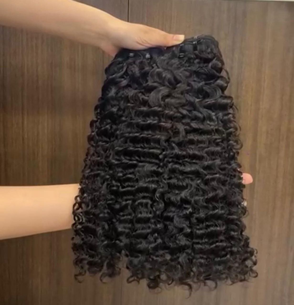 Raw Bundles Human Hair raw 3 Burmese Curly Bundles 22 24 26 inches. 100% Human Hair for women