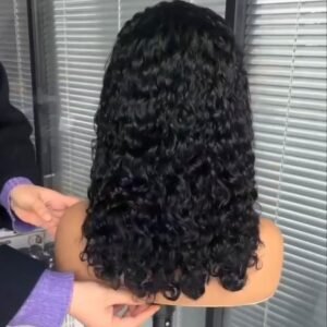 Water wave wig Grade Brazilian hair